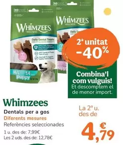 Whimzees - Dentales Para Perro