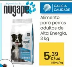 El Corte Inglés - Alimento Para Perros Adultos De Alta Energia