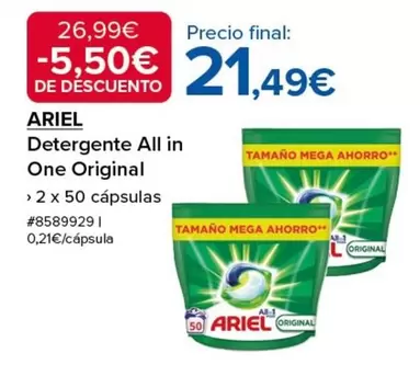 Ariel - Detergente All In One Original