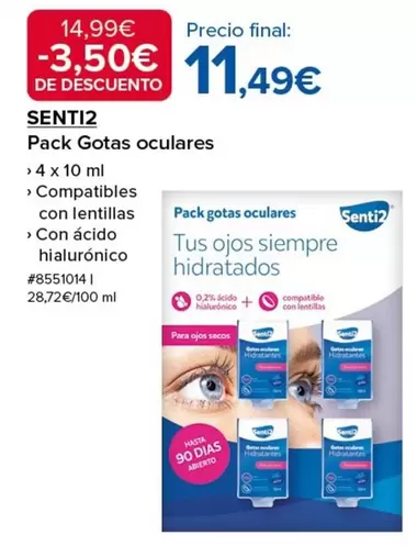 Senti2 - Pack Gotas Oculares