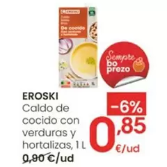 Eroski - Caldo De Cocido Con Verduras Y Hortalizas
