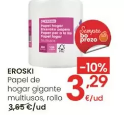 Eroski - Papel De Hogar Gigante Multiusos