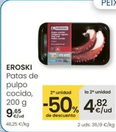 Eroski - Patas De Pulpo Cocido