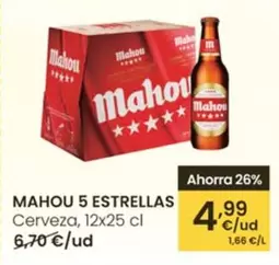 Mahou - 5 Estrellas Cerveza