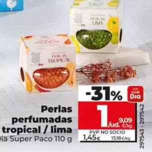 Dia Super Paco - Perlas Perfumadas Tropical / Lima