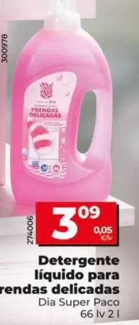 Dia Super Paco - Detergente Liquido Para Prendas Delicadas