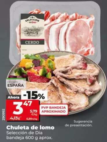 Seleccion De Dia - Chuleta De Lomo