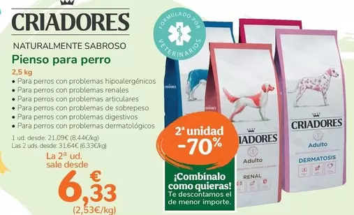Criadores - Pienso Para Perro