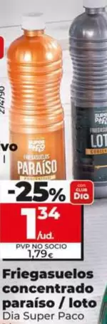 Dia Super Paco - Friegasuelos Concentrado Paraiso/Loto