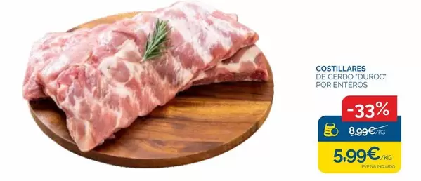 duroc - Costillares De Credo Du Rigo
