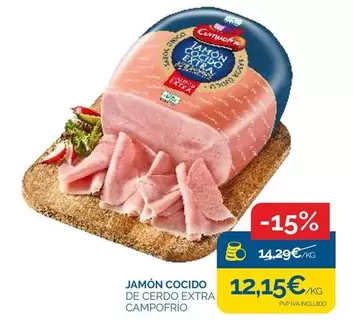 Campofrío - Jamon Cocido De Cerdo Extra