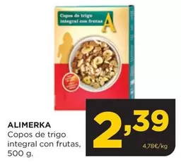 Alimerka - Copos De Trigo Integral Con Frutas