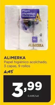 Alimerka - Papel Higienico Acolchado