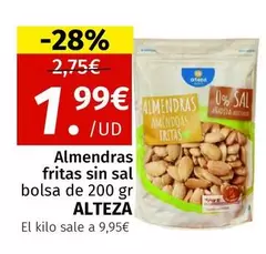 Alteza - Almendras Fritas Sin Sal