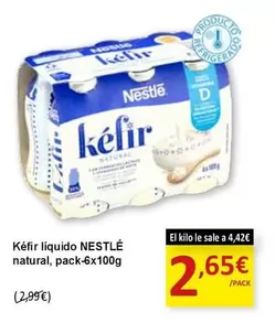 Nestlé - Kéfir Líquido Natural