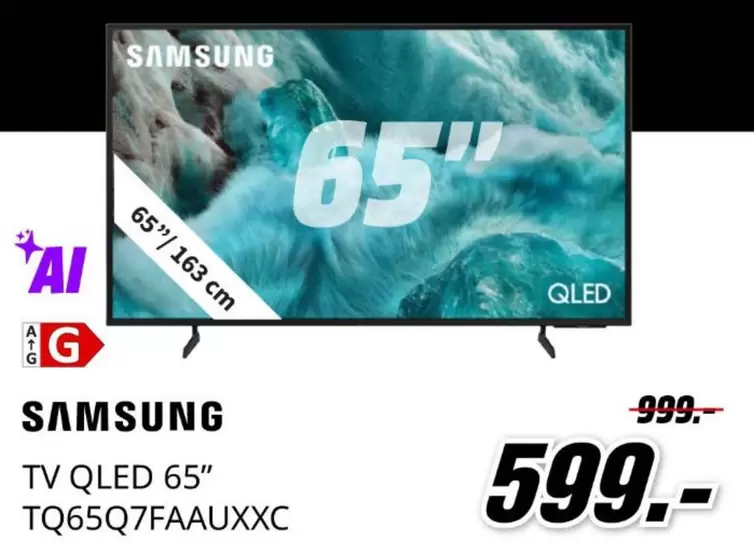 Samsung - Tv Qled 65" Tq65q7faauxxc