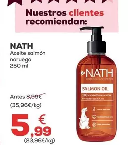 Nath - Aceite Salmon Noruego