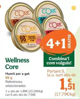 Wellness Core - Humedo Para Gato