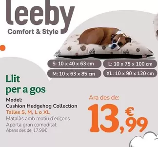 Leeby - Cama Para Perro