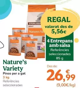 Nature's Variety - Pienso Para Gato