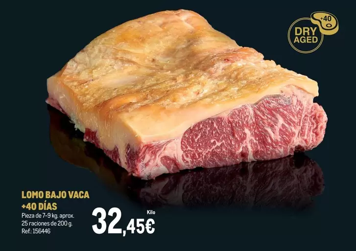 Lomo Bajo Vaca 40 Días