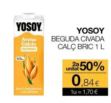 YoSoy - Beguda Civada Calc Bric