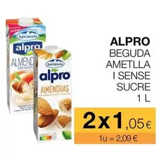 Alpro -  Beguda Ametlla I Sense Sucre