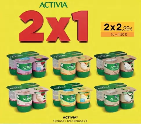 Danone - Activia Cremós 