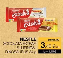 Nestlé - Xocolata Extrafi Filipinos I Dinosaurus