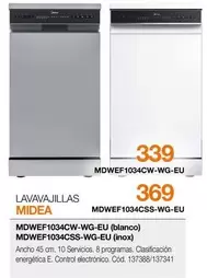 Midea - Lavavajillas