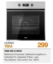 Teka - Horno Hsb 635 S Inox