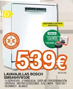 Bosch - Lavavajillas Sms44hvw33e