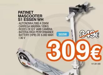 Essen - Patinet Mascooter S1 Wh