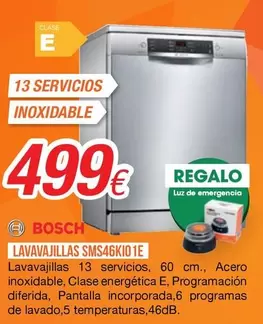 Bosch - Lavavajillas Sms46ki01e