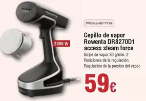 Rowenta - Cepillo De Vapor Dr8270d1 Access Steam Force
