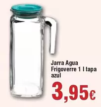 Frigoverre - Jarra Agua 1 L Tapa Azul