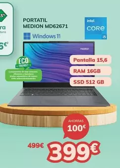 Medion - Portatil MD2671