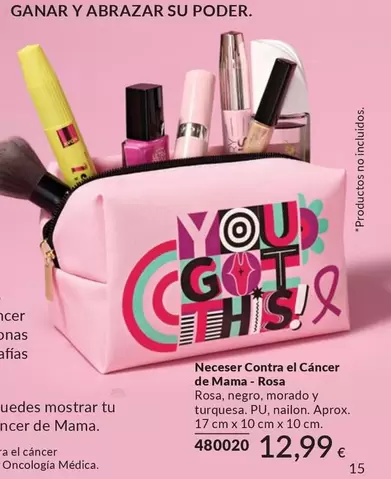 Neceser Contra El Càncer De Mama Rosa