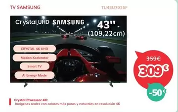 Samsung - Tv TU43U7025F 