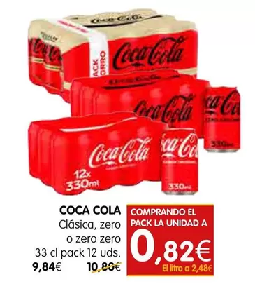 Coca-Cola - Clásica, Zero O Zero Zero