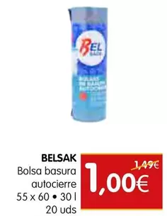 Belsak - Bolsa Basura Autocierre