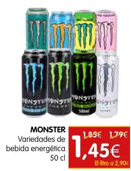 Monster - Variedades De Bebida Energética