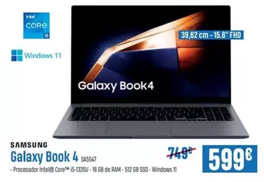 Samsung - Galaxy Book 4 Sa5547