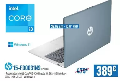 HP - 15 Fd0031ns Hp13396