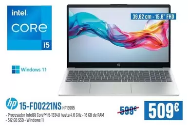 HP - 15 Fd0221ns Hp13995