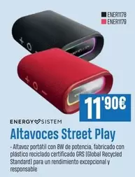 Energy Sistem - Altavoces Street Play