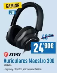 MSI - Auriculares Maestro 300