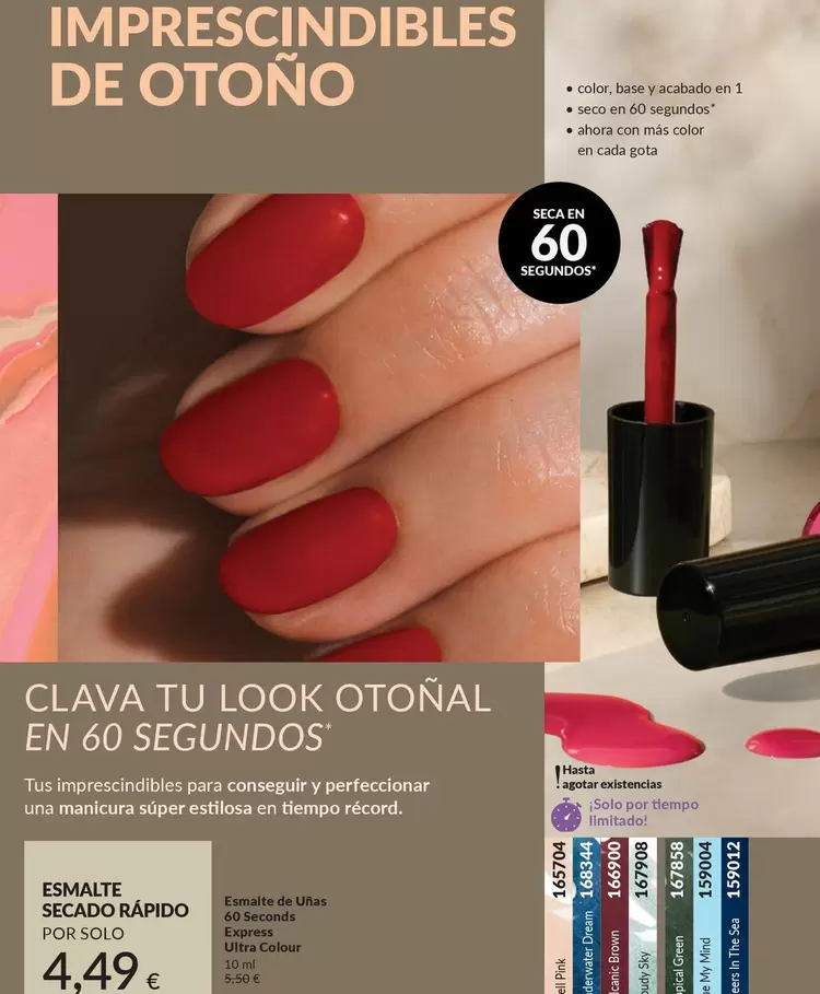 Avon - Esmalte De Uñas 60 Seconds Express Ultra Colour 