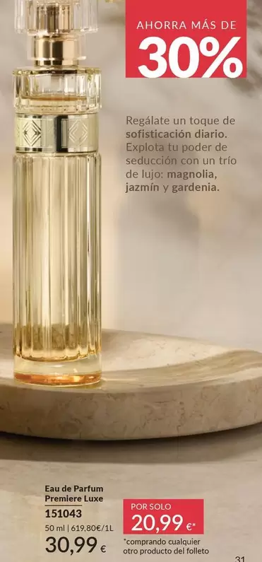 Avon - Eau De Parfum Premiere Luxe
