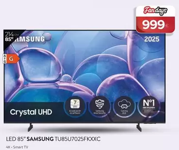Samsung - Led 85 Tu85u7025fkxxc